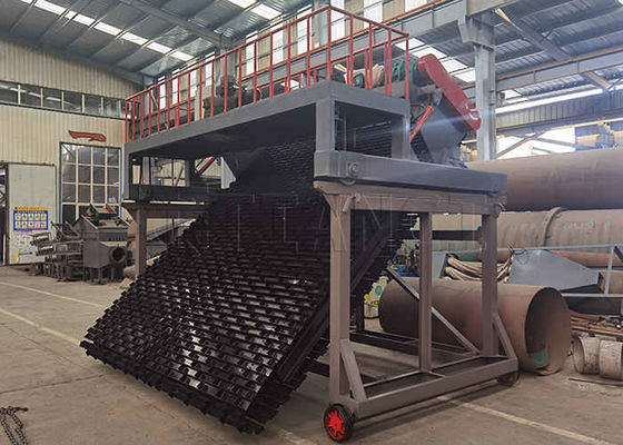 Electric Chain Plate Type Compost Turner Animal Manure Fermentation Compost Machine