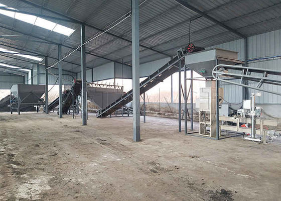 Livestock And Poultry Manure Agricultural Waste Powder Line