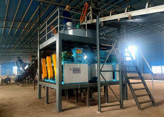 Drying-free Compound Fertilizer Double-roll Extrusion Granulation Production Line