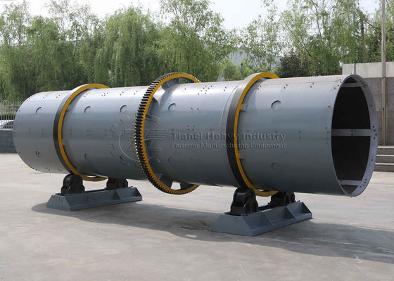 Rotary Drum Granulator Production Line for Organic Fertilizer with Integrated Equipment and 10000 Tons Per Year Production Capacity