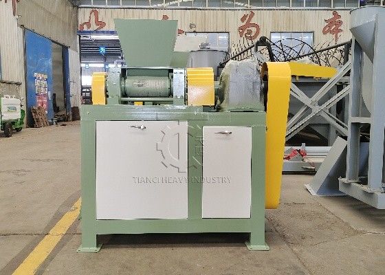 Livestock Manure Fertilizer Double Roller Extrusion Granulator