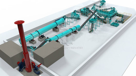 Manure Granulator Production Line Organic Fertilizer Granulator Production Line