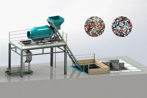 Bulk Blend Fertilizer Production Line Potash Fertilizer Mixer Production Line