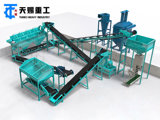 Waste Treatment Production Line NPK Powder Production Line