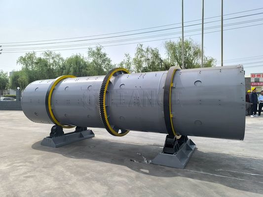 NPK Dry Powder to Granules Machine Fertilizer Pellet Rotary Drum Granulator